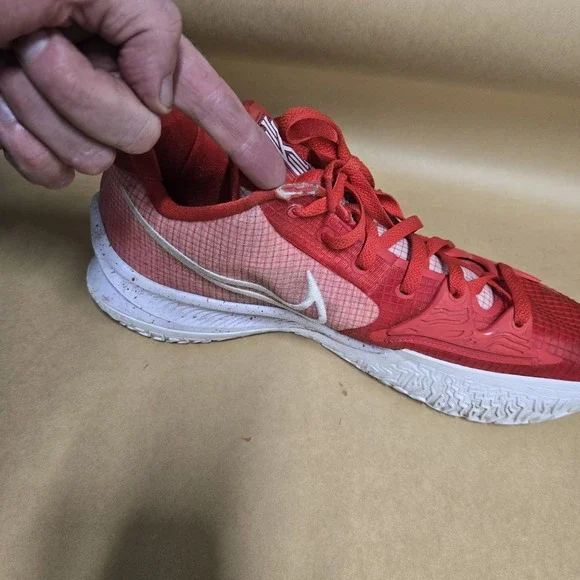 Nike Kyrie Low 4 TB University Red Basketball Shoe Men's Size 15 DM5041-603